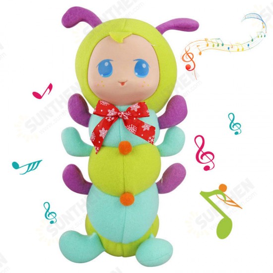 Caterpillar Stuffed Bedtime Playmate Short Plush Toy Gift Decor Collection