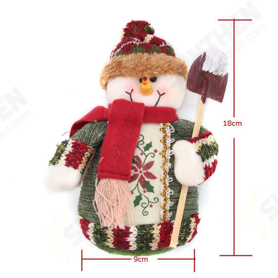 Christmas Supplies Snowman Decoration Cloth Old Man Dear Toy Doll
