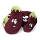 Cute Eggplant Purple Vegetables Stuffed Plush Toy 50/70/100cm Ornament Soft Doll