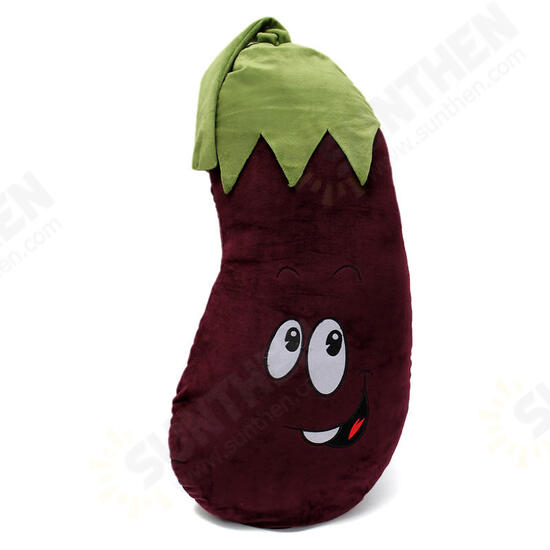 Cute Eggplant Purple Vegetables Stuffed Plush Toy 50/70/100cm Ornament Soft Doll