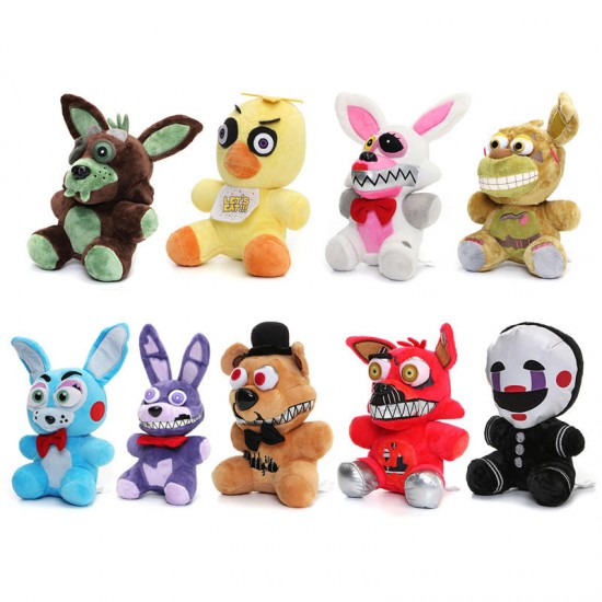 Cute Plush Stuffed PP Cotton Bear Foxy Duck Rabbit Puppet Children Gift