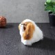 Cute Puppy Lifelike Simulation Dog Stuffed Plush Toy Realistic Home Desk Decoration