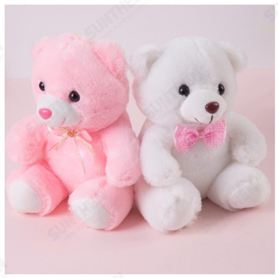 Girls Baby Cute Soft Stuffed Plush Teddy Bear Toy with LED Light Up for Kids Xmas Gift Girls Baby Cute Soft Stuffed Plush Teddy Bear Toy with LED Light Up for Kids Xmas Gift