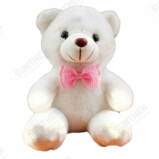 Girls Baby Cute Soft Stuffed Plush Teddy Bear Toy with LED Light Up for Kids Xmas Gift Girls Baby Cute Soft Stuffed Plush Teddy Bear Toy with LED Light Up for Kids Xmas Gift