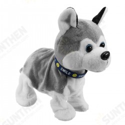 Interactive Dog Electronic Pet Stuffed Plush Toy Control Walk Sound Husky Reacts Touch Interactive Dog Electronic Pet Stuffed Plush Toy Control Walk Sound Husky Reacts Touch
