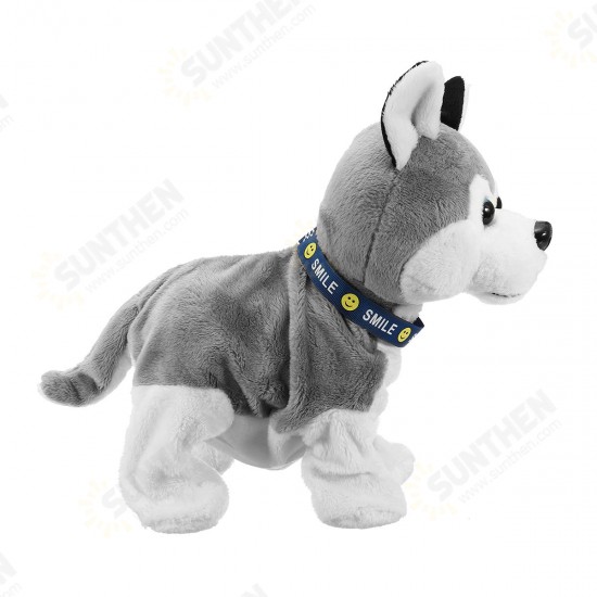 Interactive Dog Electronic Pet Stuffed Plush Toy Control Walk Sound Husky Reacts Touch