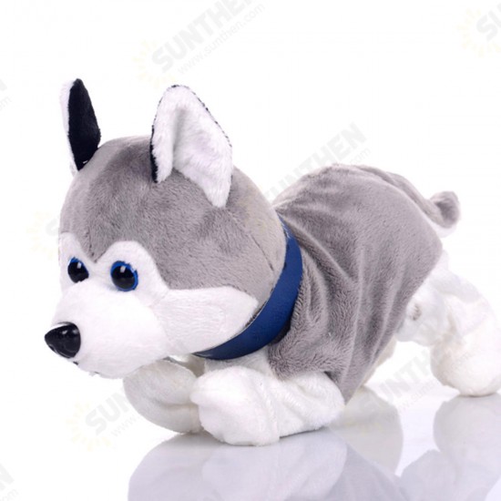 Interactive Dog Electronic Pet Stuffed Plush Toy Control Walk Sound Husky Reacts Touch