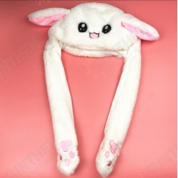 LED Light Rabbit Ear Hat Can Move Airbag Cap 60CM Electric Stuffed Plush Gift Valentines Dance Toy LED Light Rabbit Ear Hat Can Move Airbag Cap 60CM Electric Stuffed Plush Gift Valentines Dance Toy