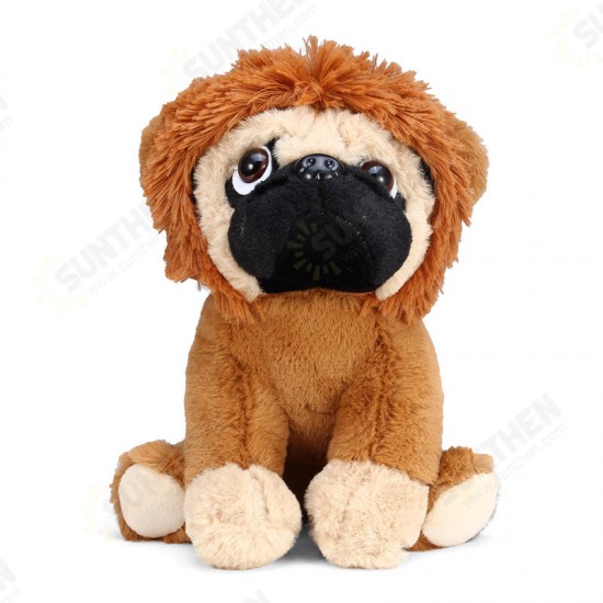 New Soft Cuddly Dog Toy in Fancy Dress Super Cute Quality Stuffed Plush Toy Kids Gift