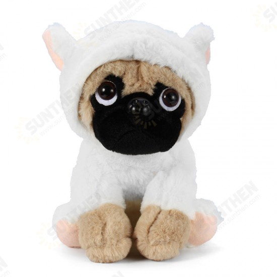 New Soft Cuddly Dog Toy in Fancy Dress Super Cute Quality Stuffed Plush Toy Kids Gift