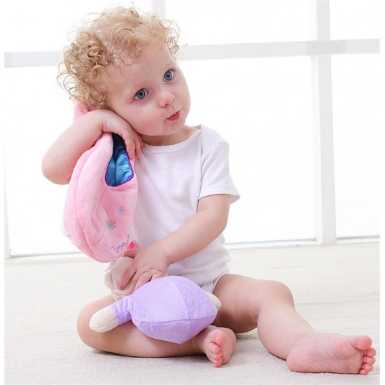 Newborn Bebe Cute Stuffed & Plush Toys kids Stuffed Pea Prince Doll Baby Sleeping Dolls