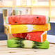 Semi-Circular Watermelon Grapefruit Orange Kiwifruit Simulation Fruit Plush Doll Summer Relief Nap Pillow Toys