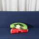 Semi-Circular Watermelon Grapefruit Orange Kiwifruit Simulation Fruit Plush Doll Summer Relief Nap Pillow Toys