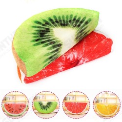 Semi-Circular Watermelon Grapefruit Orange Kiwifruit Simulation Fruit Plush Doll Summer Relief Nap Pillow Toys Semi-Circular Watermelon Grapefruit Orange Kiwifruit Simulation Fruit Plush Doll Summer Relief Nap Pillow Toys