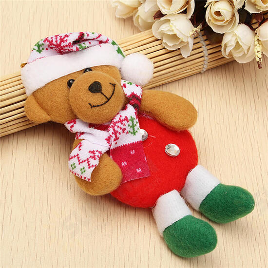 Snowman Bear Elk Ornament Christmas Classical Tree Decoration Home Decor