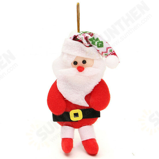 Snowman Bear Elk Ornament Christmas Classical Tree Decoration Home Decor