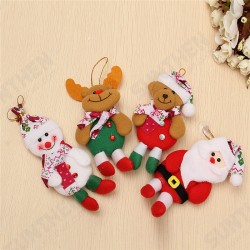 Snowman Bear Elk Ornament Christmas Classical Tree Decoration Home Decor Snowman Bear Elk Ornament Christmas Classical Tree Decoration Home Decor