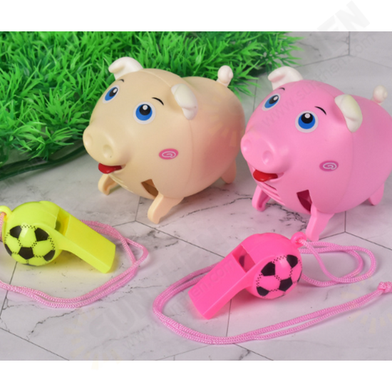 Whistle Pig Voice-activated Induction Electric Children's Toys Lighting Music Whistling Can Run