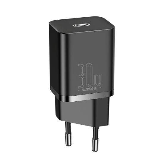 Super Si 30W USB PD Charger USB-C PD3.0 QC3.0 Fast Charging Wall Charger Adapter EU Plug for iPhone12 Samsung Huawei Mate40 OnePlus 8 Pro