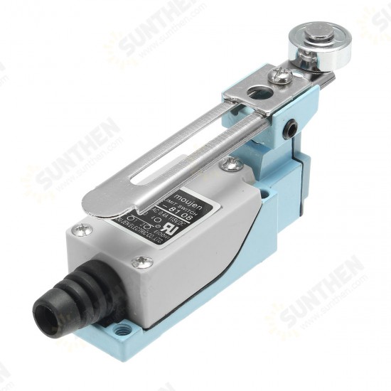 10 Types 250VAC Limit Switch IP65 Adjustable Actuator Roller Arm Rod Spring Coil Endstop Switch