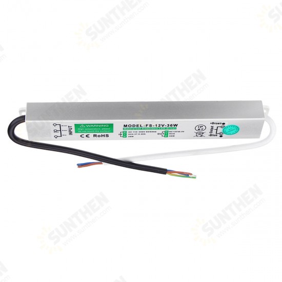 100-240V LED Driver Power Supply Transformer Power Supply Driver Led Light Waterproof IP67