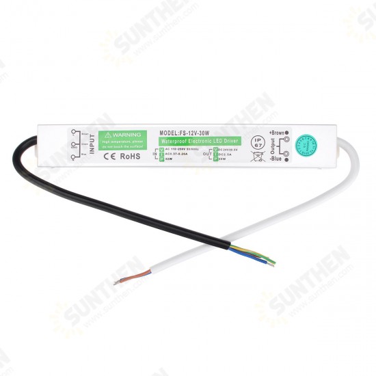 100-240V LED Driver Power Supply Transformer Power Supply Driver Led Light Waterproof IP67