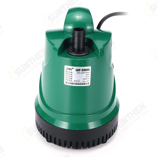 1000-3500L/H Quiet Submersible Water Pump Internal Filter Pump For Aquarium Fish Tank Pond