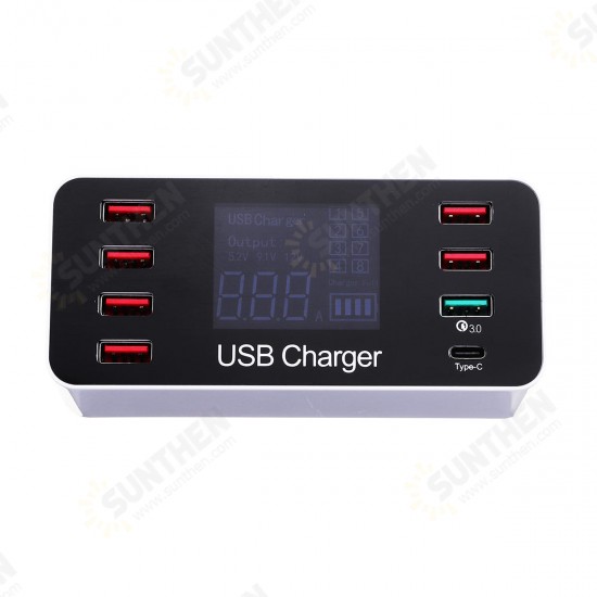 10/20/40 Ports Multi USB Intelligent Fast Charger Charging Station Travel Hub