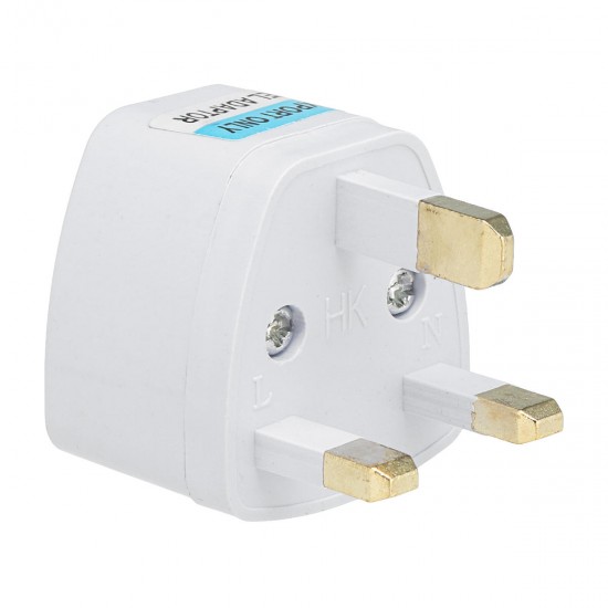 10A 250V Travel Universal Power Outlet Adapter UK/US/EU to Universal Plug Socket Converter