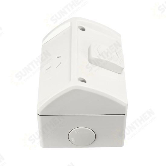 10A Weatherproof Single Powerpoint Outdoor Power Outlet Switch Socket AU