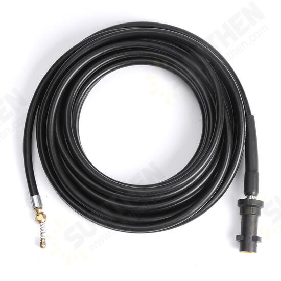 10M 18MPa Drain Sewer Pipe Cleaning Hose Jet Nozzle For Karcher K2-K7 Pressure Washer