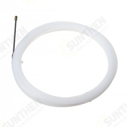 10M/15M/20M/25M/30M 4mm Nylon Electrician Wire Cable Rod Push Puller Duct Fish Tape 10M/15M/20M/25M/30M 4mm Nylon Electrician Wire Cable Rod Push Puller Duct Fish Tape