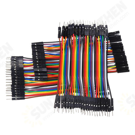 10cm / 20cm / 30cm FF FM MM Dupont Wire Jumper Cables Male & Female Connectors Wire For