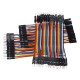10cm / 20cm / 30cm FF FM MM Dupont Wire Jumper Cables Male & Female Connectors Wire For