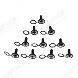 10pcs Rubber Toggle Switch Waterproof Cover Dustproof Hat Cap Protect 6mm/12mm 10pcs Rubber Toggle Switch Waterproof Cover Dustproof Hat Cap Protect 6mm/12mm