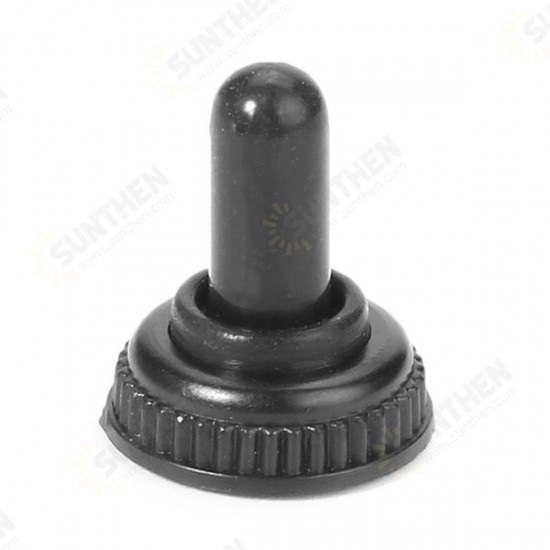 10pcs Rubber Toggle Switch Waterproof Cover Dustproof Hat Cap Protect 6mm/12mm