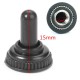 10pcs Rubber Toggle Switch Waterproof Cover Dustproof Hat Cap Protect 6mm/12mm