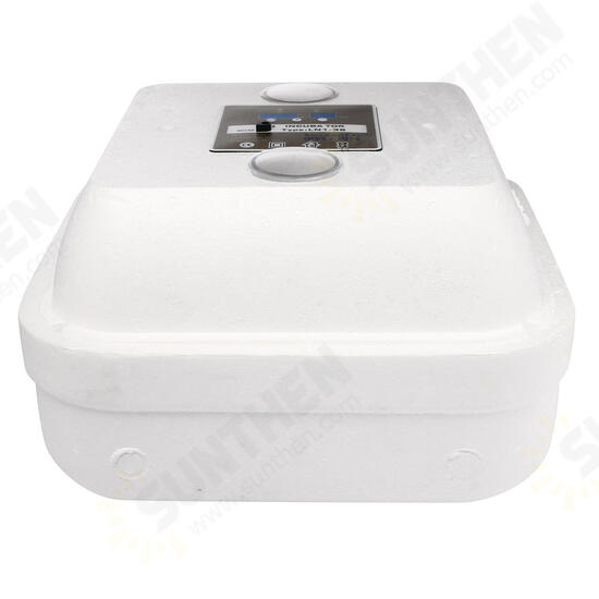 110V 220V 36 Eggs Foam Automatic Family Incubator Digital Chicken Duck Poultry Hatcher Tray Egg Incubator Tool