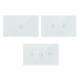 110V-240V US Plug Smart Voice Control Glass Panel Switch Waterproof Electric Shockproof Panel Timer Switch Support Alexa Google home voice control