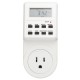 120V Digital Programmable 12/24 Hour Timer LCD Plug-in Wall Socket Switch Energy-saving