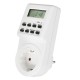 120V Digital Programmable 12/24 Hour Timer LCD Plug-in Wall Socket Switch Energy-saving