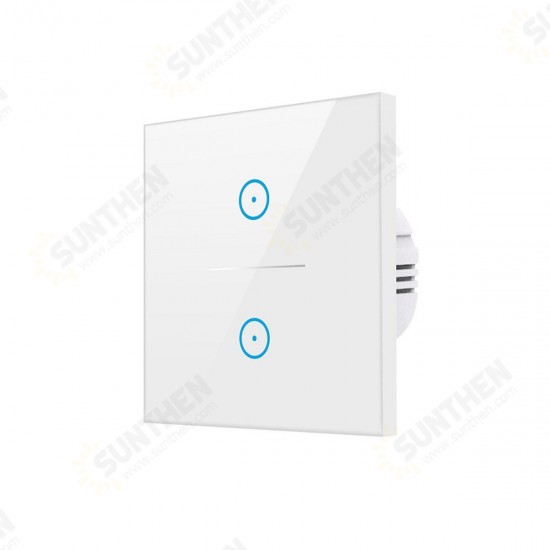 1/2/3 Smart Home WiFi Touch Light Wall Switch Panel For Alexa Google Home Assistant