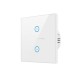 1/2/3 Smart Home WiFi Touch Light Wall Switch Panel For Alexa Google Home Assistant