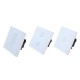 1/2/3 Way AC100-240V Smart Wall Switch Wifi Smart Remote Switch Touch Switch Wireless Voice Control