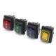 12V 16A 6Pin Waterproof Rocker Switch With Lamp Light Momentary