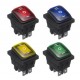 12V 16A 6Pin Waterproof Rocker Switch With Lamp Light Momentary