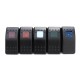 12V 20 Amp Daystar Bar Rocker Switch 3 Pin ARB Red/Yellow/White/Green/Blue Light