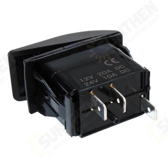 12V 20 Amp Daystar Bar Rocker Switch 3 Pin ARB Red/Yellow/White/Green/Blue Light 12V 20 Amp Daystar Bar Rocker Switch 3 Pin ARB Red/Yellow/White/Green/Blue Light