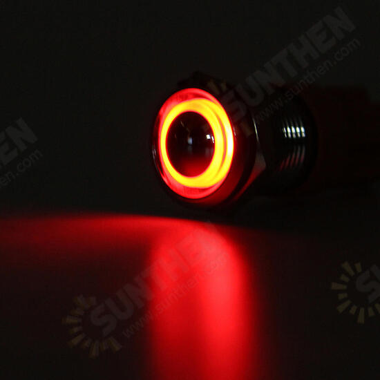 12V-24V 4Pin 12mm Metal ON/OFF LED Push Button Switch Wiring Harness Switch Self-Locking Waterproof 12V-24V 4Pin 12mm Metal ON/OFF LED Push Button Switch Wiring Harness Switch Self-Locking Waterproof