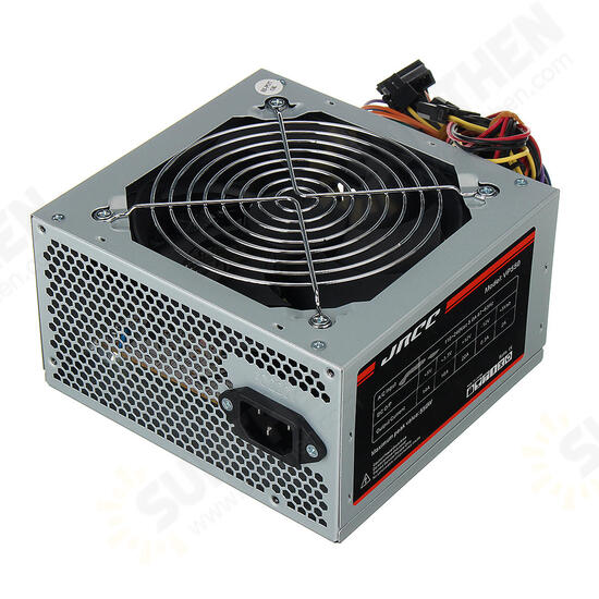 12V 550W Gaming PC Power Supply Unit Quiet Fan CPU ATX 4-Pin PCI-E SATA PC Computer